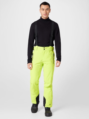 KILLTEC Regular Outdoor Pants 'Enosh' in Green