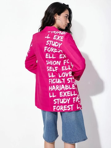 Blazer di MSN Collection in rosa