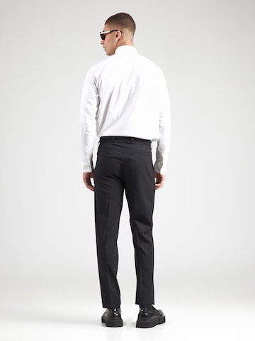 regular Pantaloni con pieghe di Karl Lagerfeld in nero