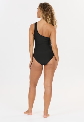 Athlecia Badeanzug 'Luyana' in Schwarz