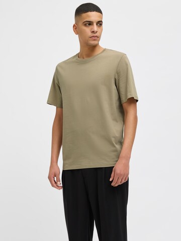 Slim fit Maglietta di JACK & JONES in grigio: frontale