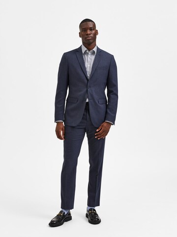 SELECTED HOMME Regular fit Suit Jacket 'MYLOLOGAN' in Blue