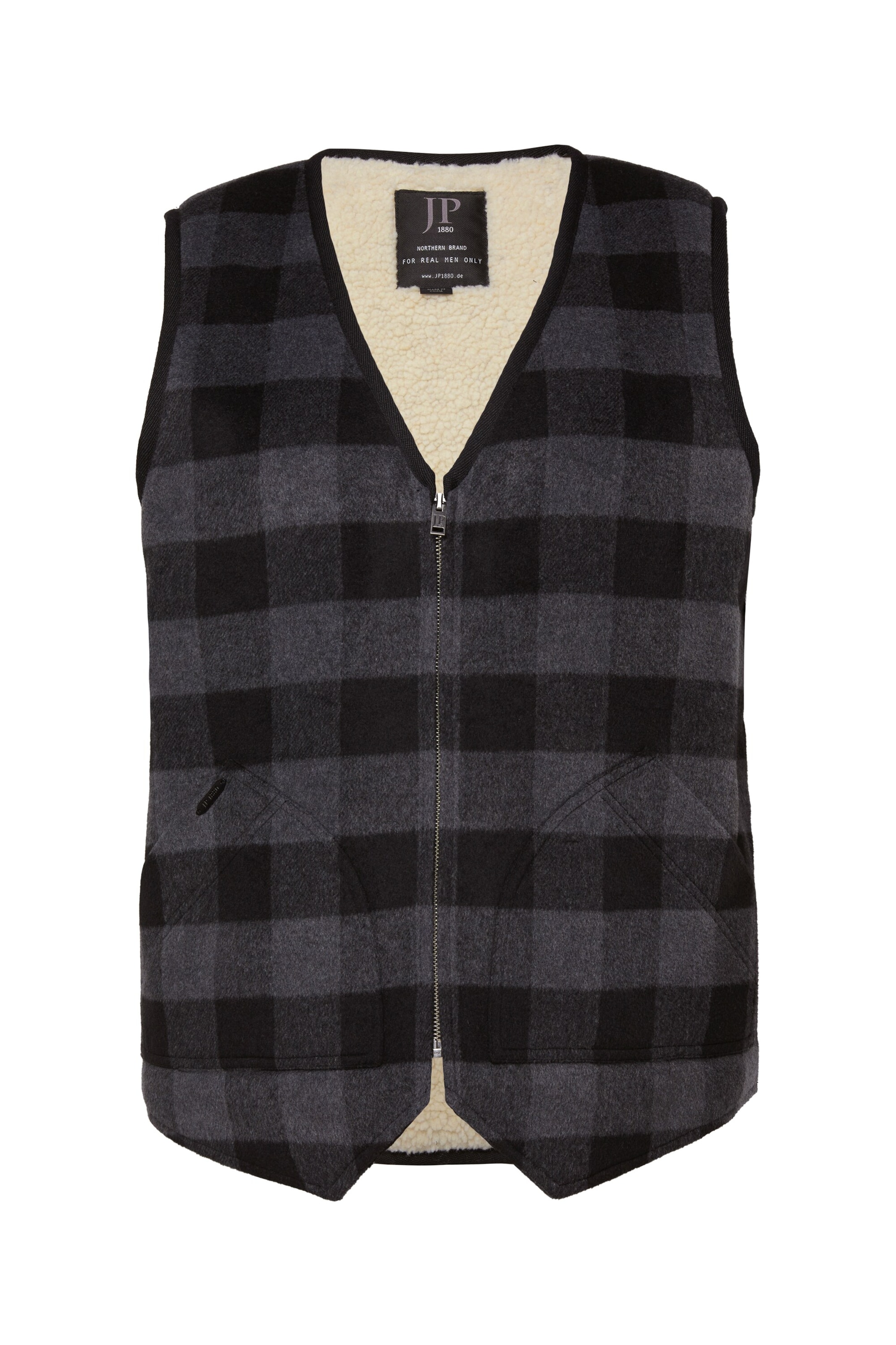 JP1880 Vest in Black: front