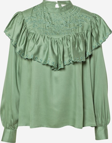 River Island Blouse in Groen: voorkant