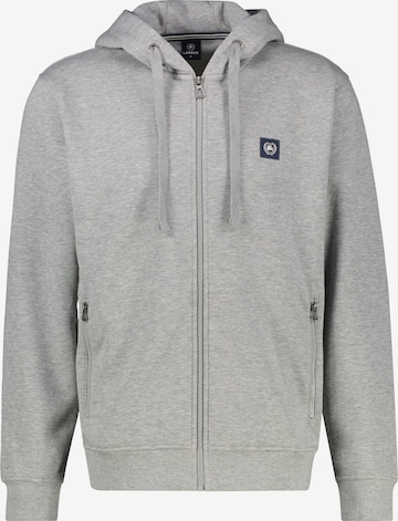 LERROS Sweatvest in Grijs: voorkant