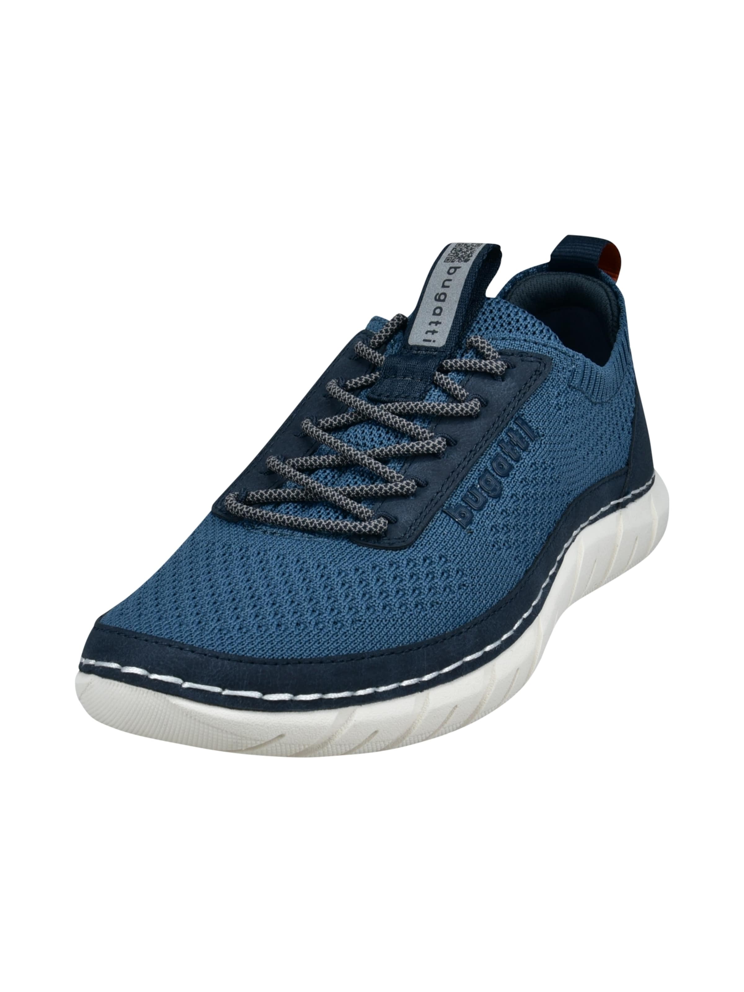 Baskets basses bugatti en bleu : devant