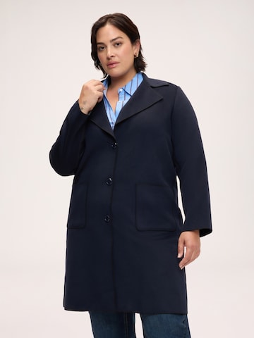 Fiorella Rubino Between-seasons coat in Blue