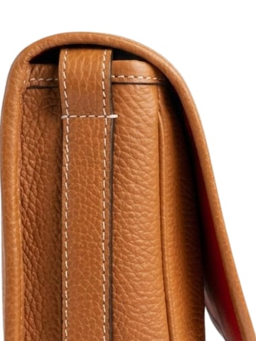 Lancel Schoudertas 'Lancel Sac Rabat M Victoire Camel Femme' in Bruin