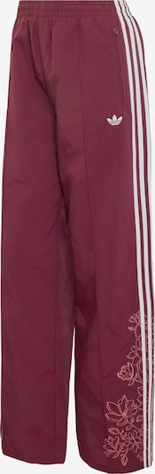 ADIDAS ORIGINALS Housut 'Firebird' koossa 34/regular värissä tumma pinkki / viininpunainen / valkoinen, Tuotenäkymä