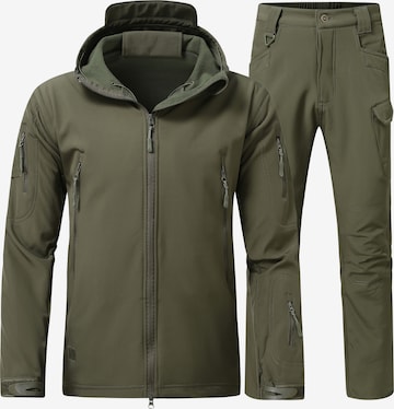 Youthup Sportanzug in Grün: Vorderseite