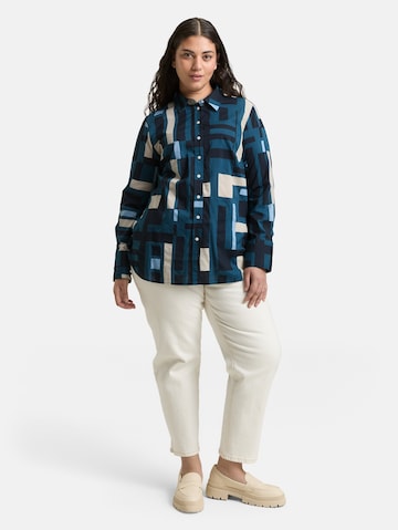 Tom Tailor Women + Blouse in Blue