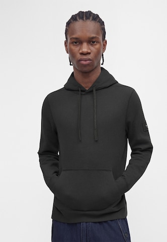 Bluză de molton de la Calvin Klein Jeans pe negru