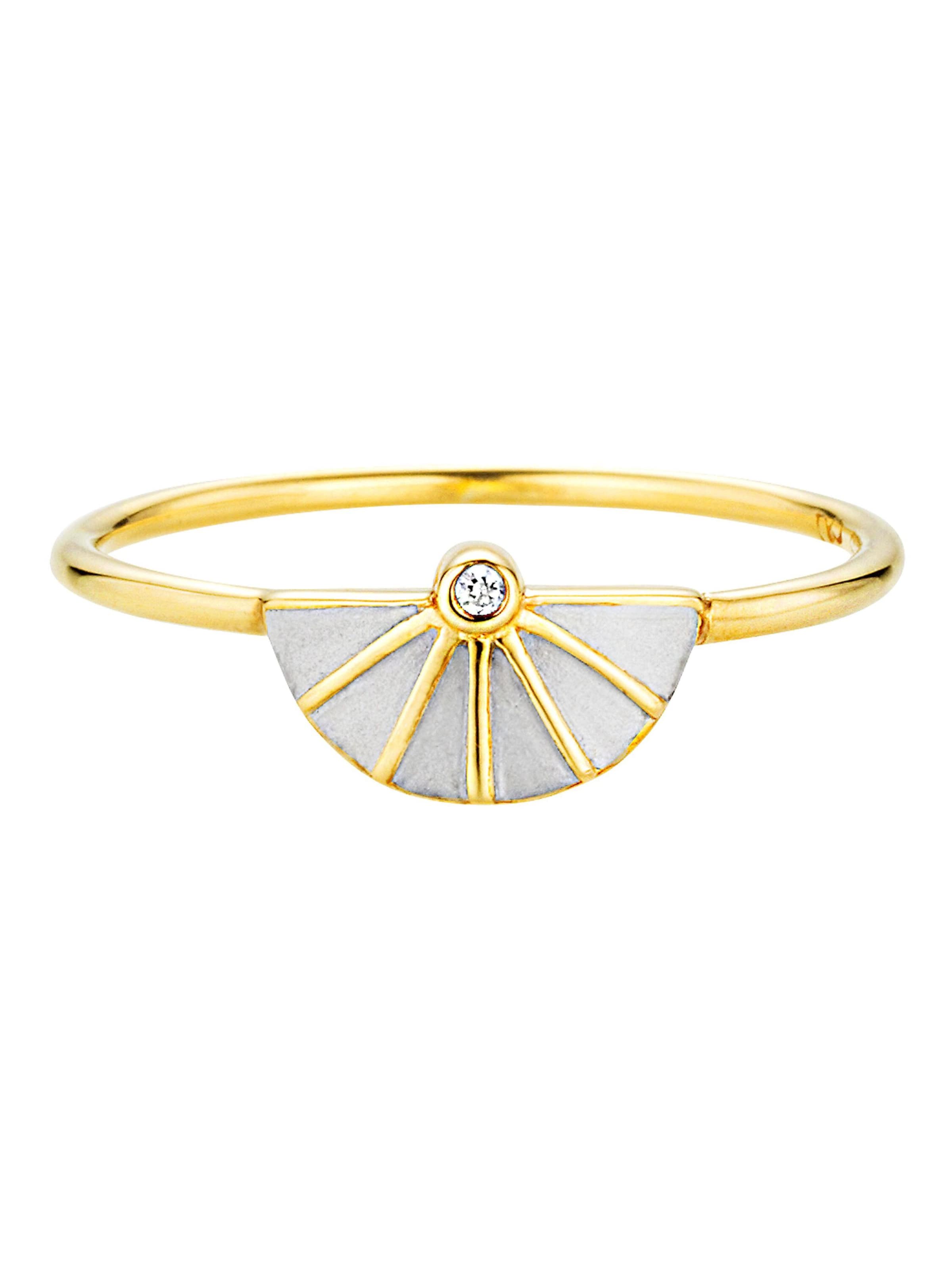 caï Ring in Yellow: front