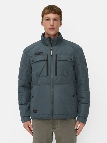 CAMEL ACTIVE Winter Jacket in Blue: front