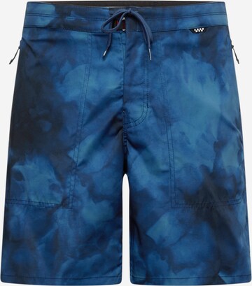 VANS Boardshorts 'VOYAGE' in Blauw: voorkant