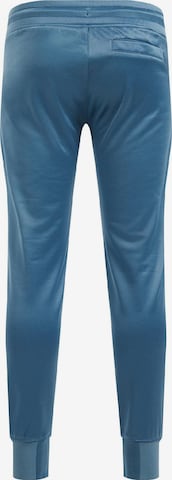 Effilé Pantalon WE Fashion en bleu