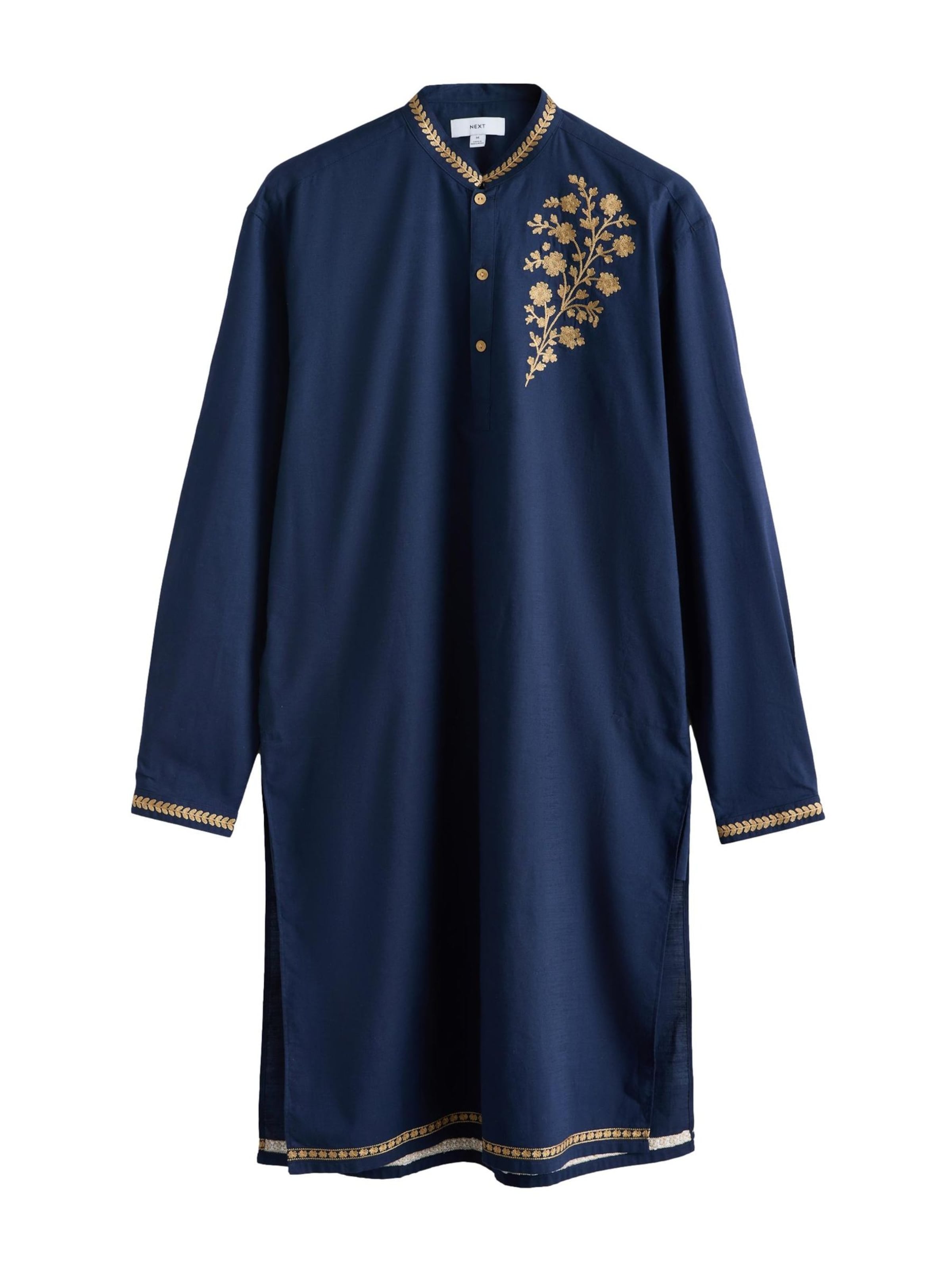 Coupe regular Chemise Next en bleu : devant