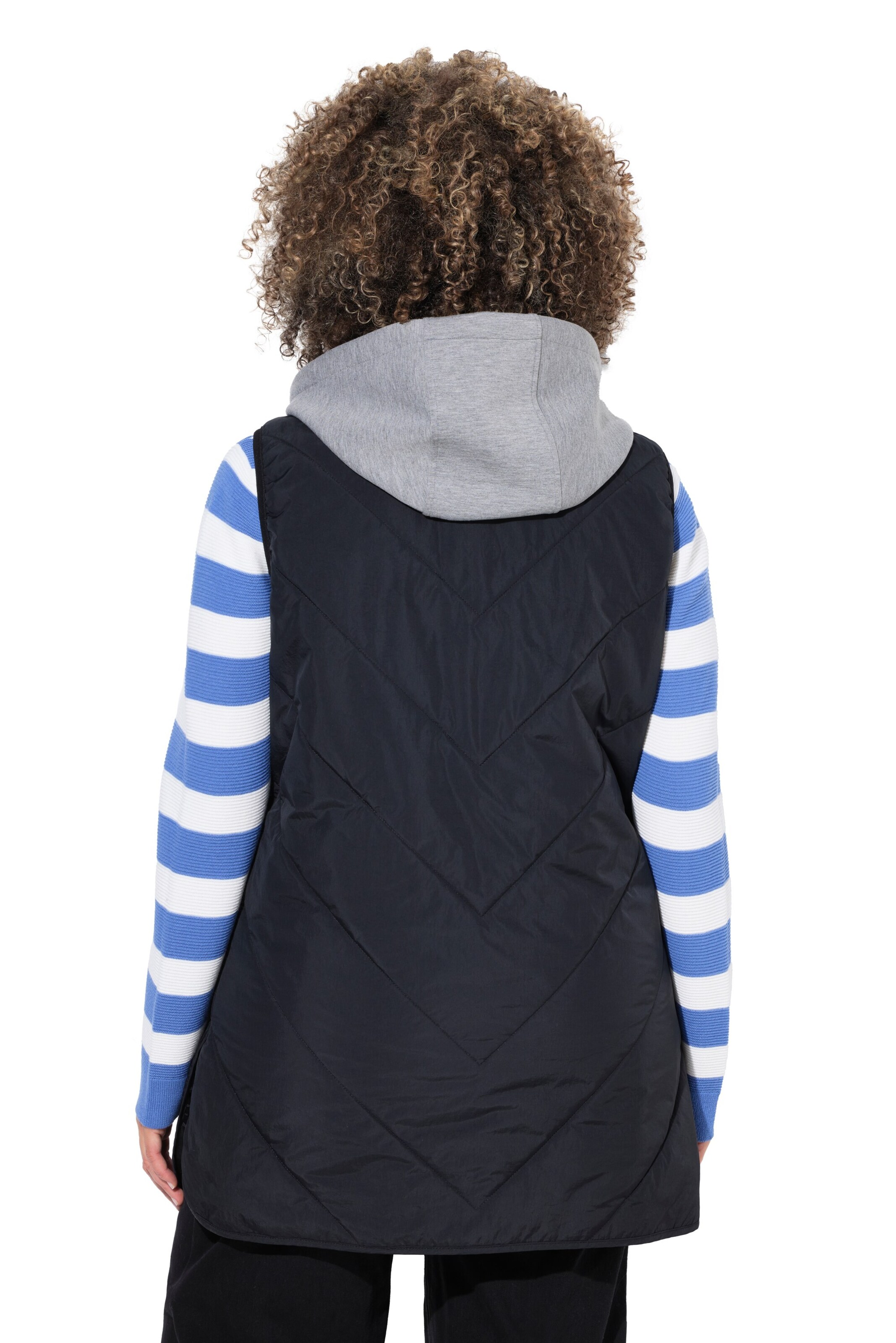 Ulla Popken Vest in Black