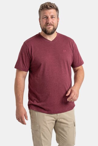 Men Plus T-Shirt in Rot