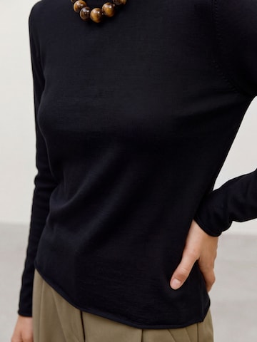 VERO MODA Sweter 'VMKamile' w kolorze czarny