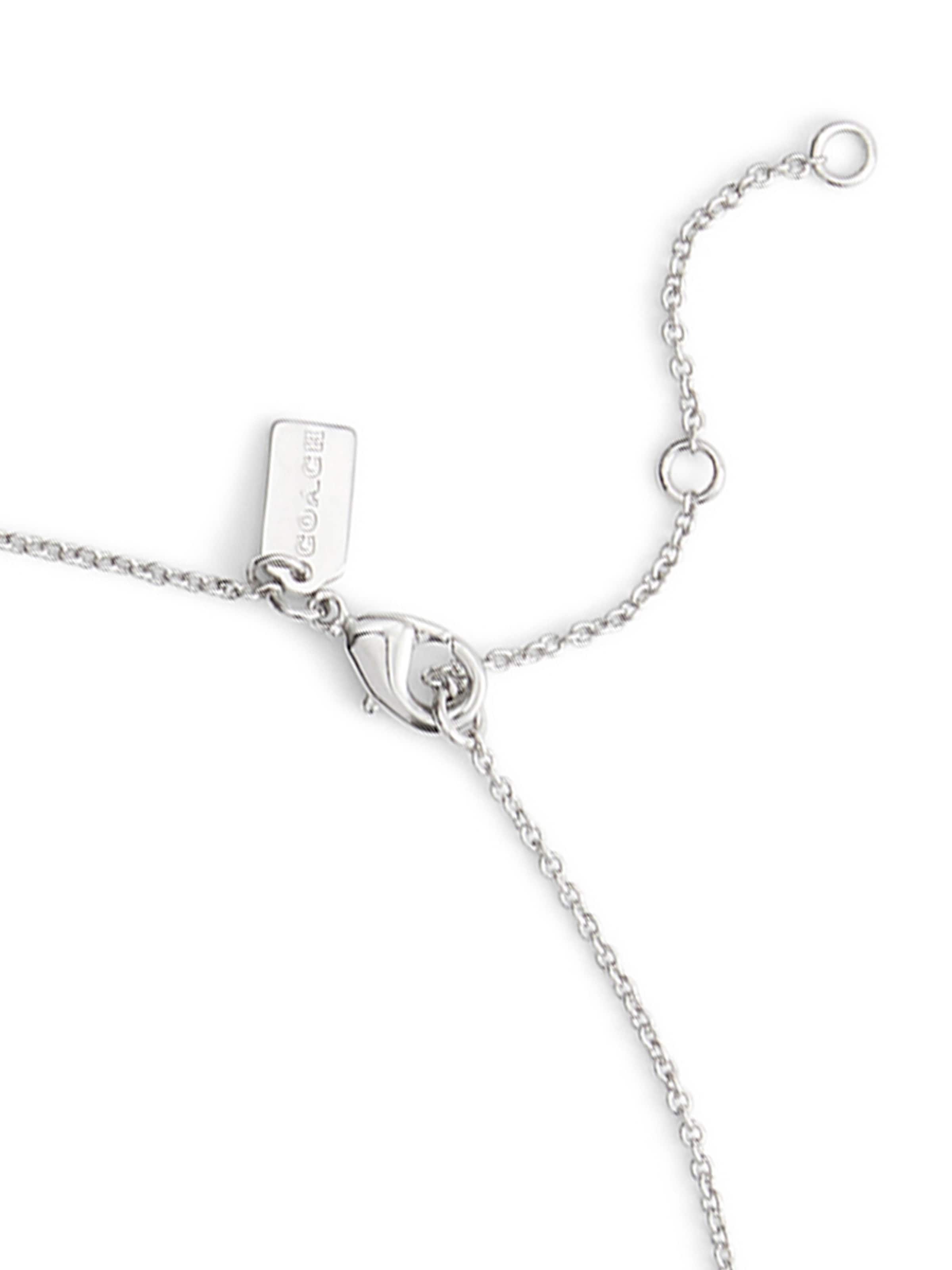 COACH - Colar em prata