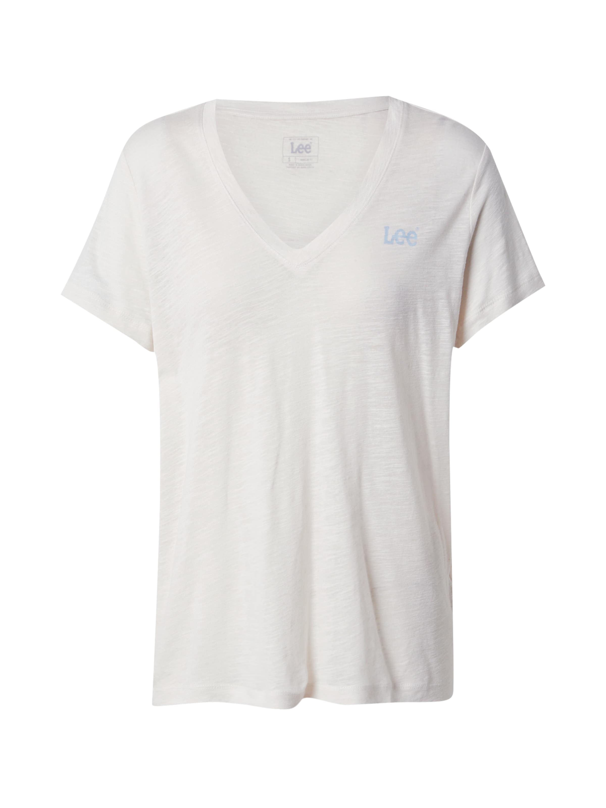Lee T-Shirt in Beige: Vorderseite