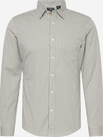 Dockers Button Up Shirt in Green: front