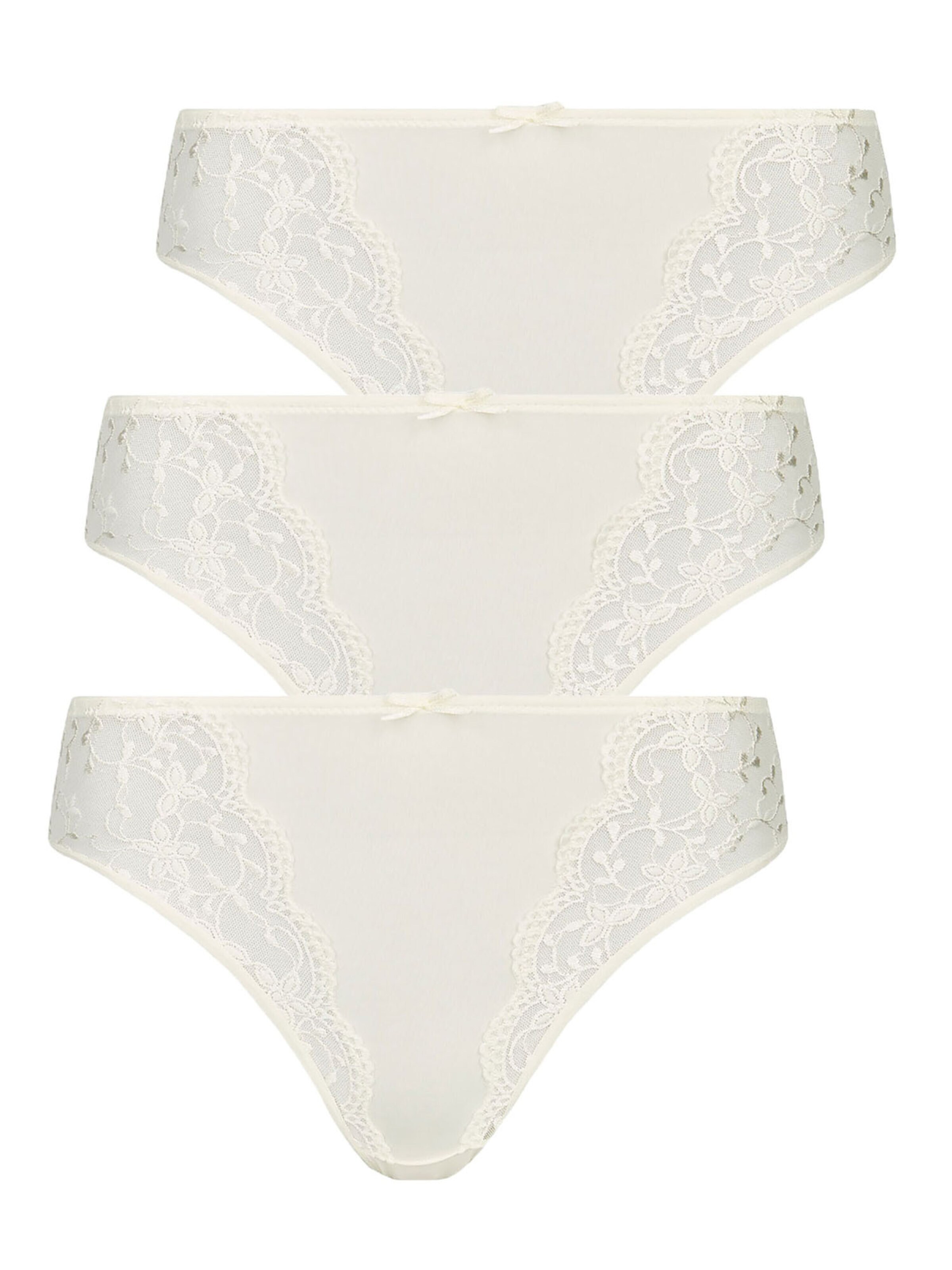 Nina von C. Boyshorts 'Silver Edition' in Beige: front