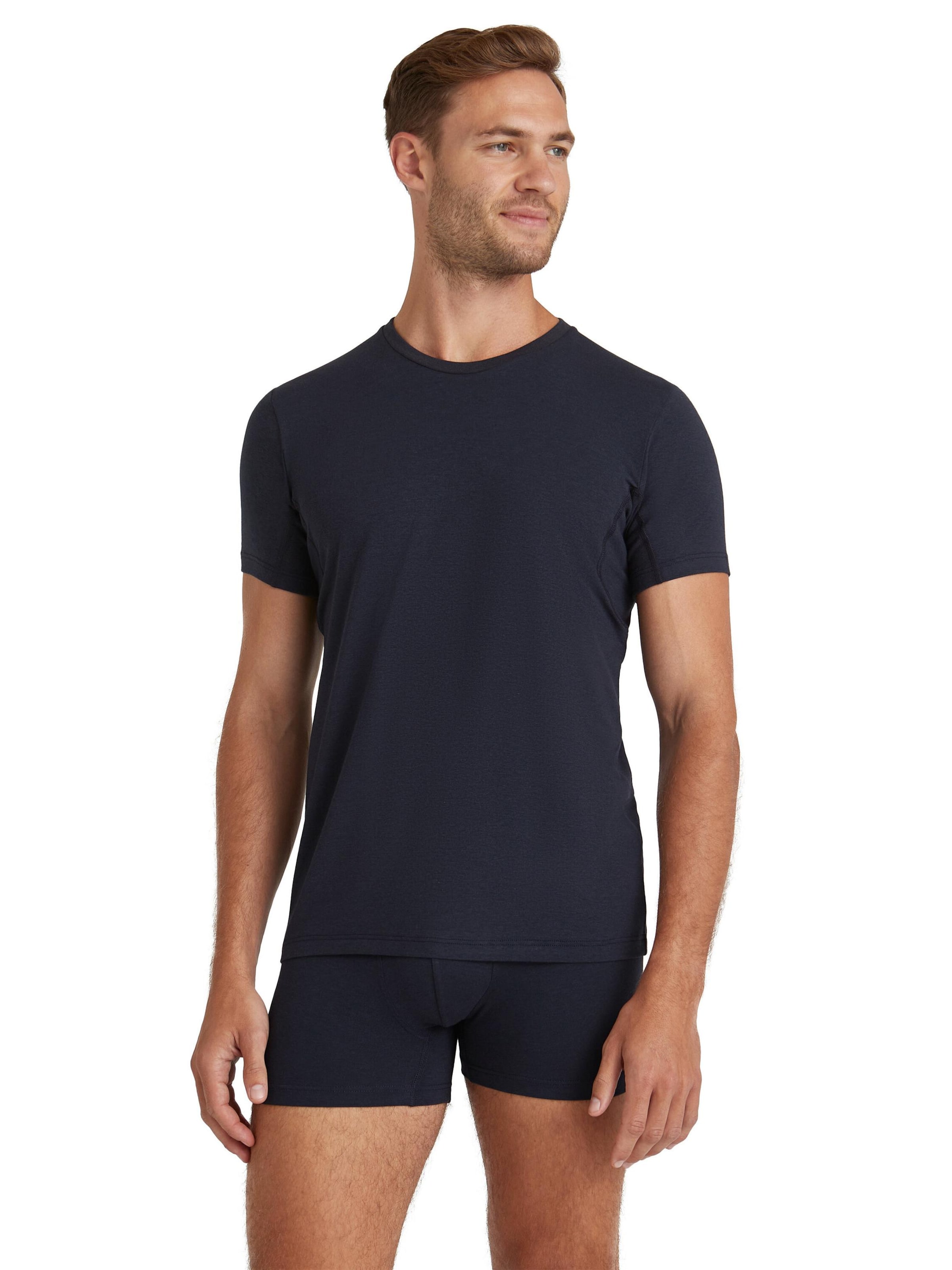 FALKE Undershirt in Blue: front