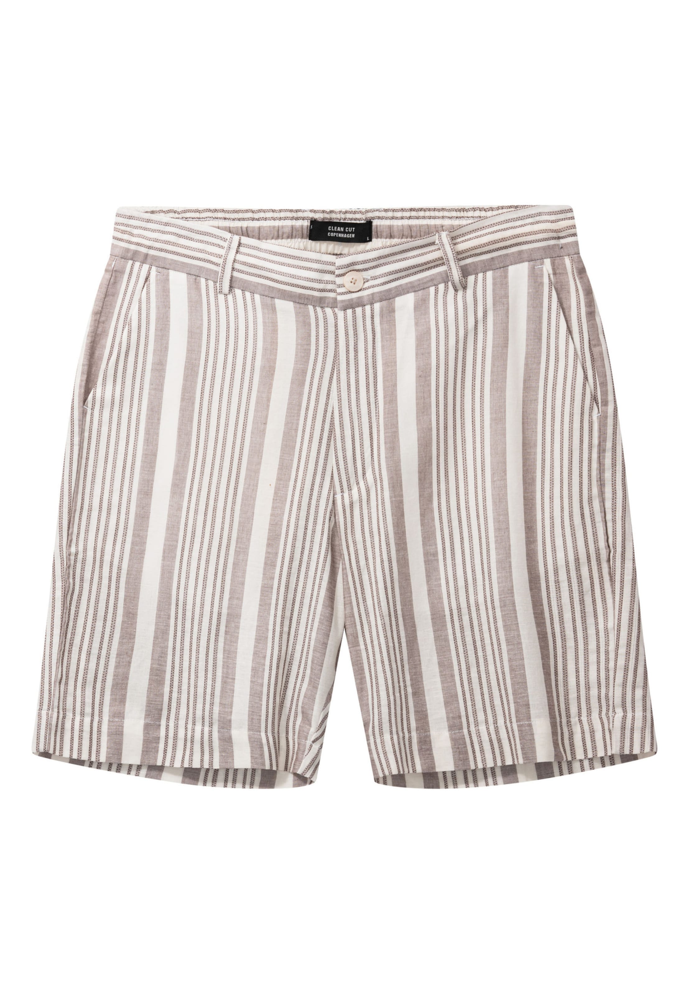Clean Cut Copenhagen - regular Pantalón 'Barcelona Creed' en beige: frente