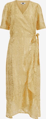 WE Fashion Kleid in Gold: predná strana