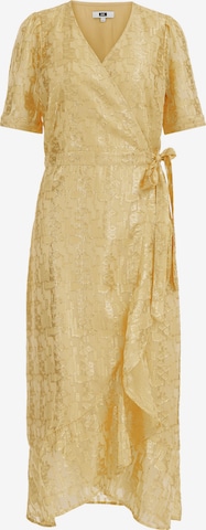 WE Fashion Sukienka w kolorze złoty: przód