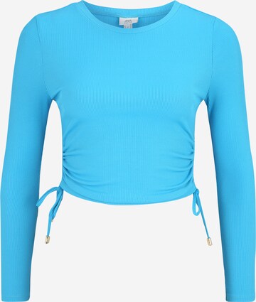 River Island Petite Shirt in Blue: front