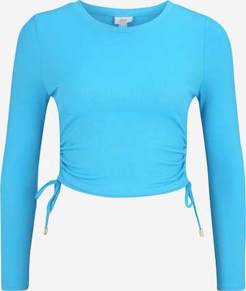 T-shirt River Island Petite en bleu : devant