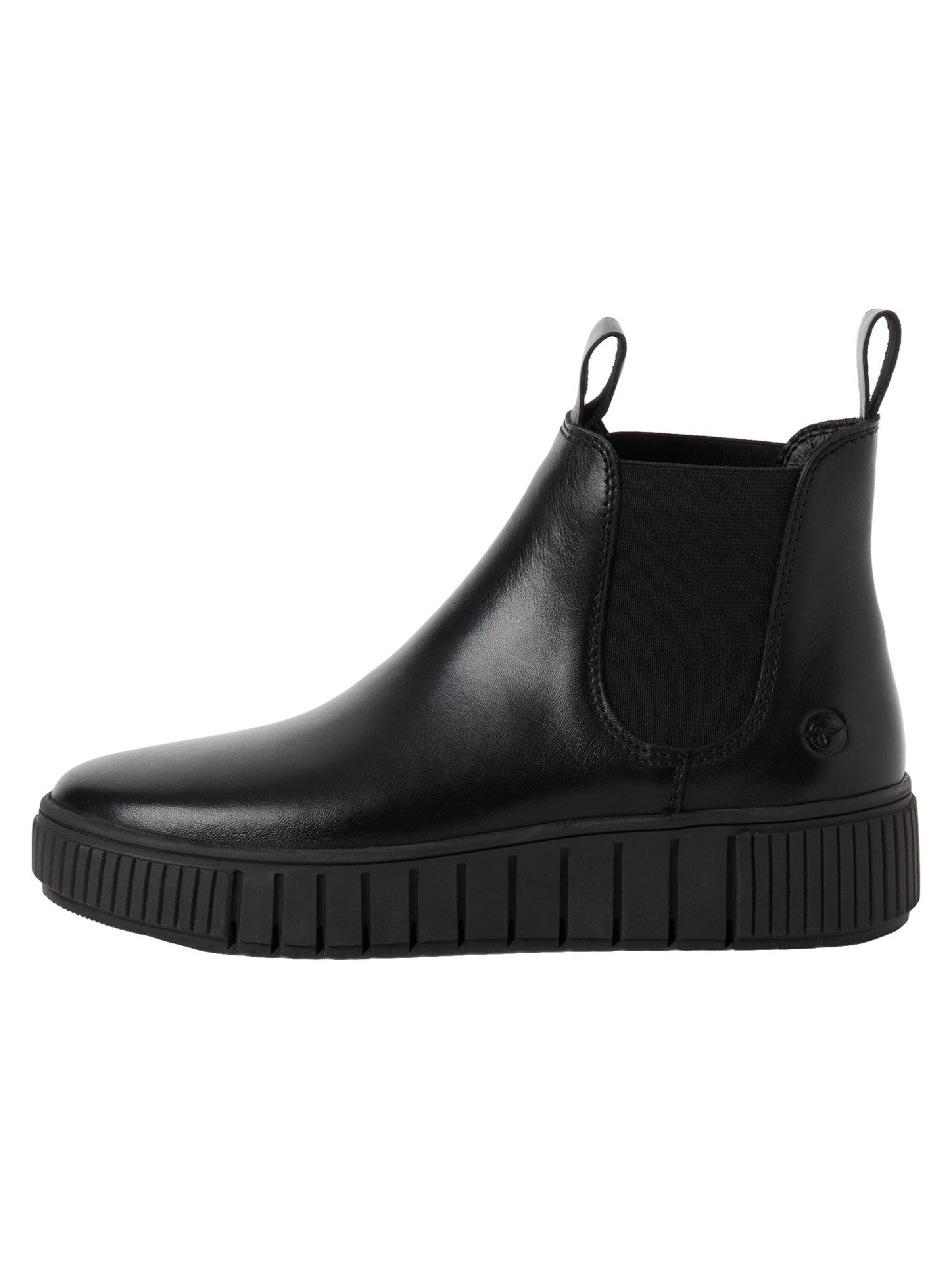Tamaris Booties 'Basic' in Black: front