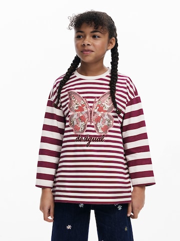 Desigual Футболка в Красный: спереди