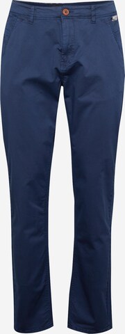 regular Pantaloni chino di BLEND in blu: frontale