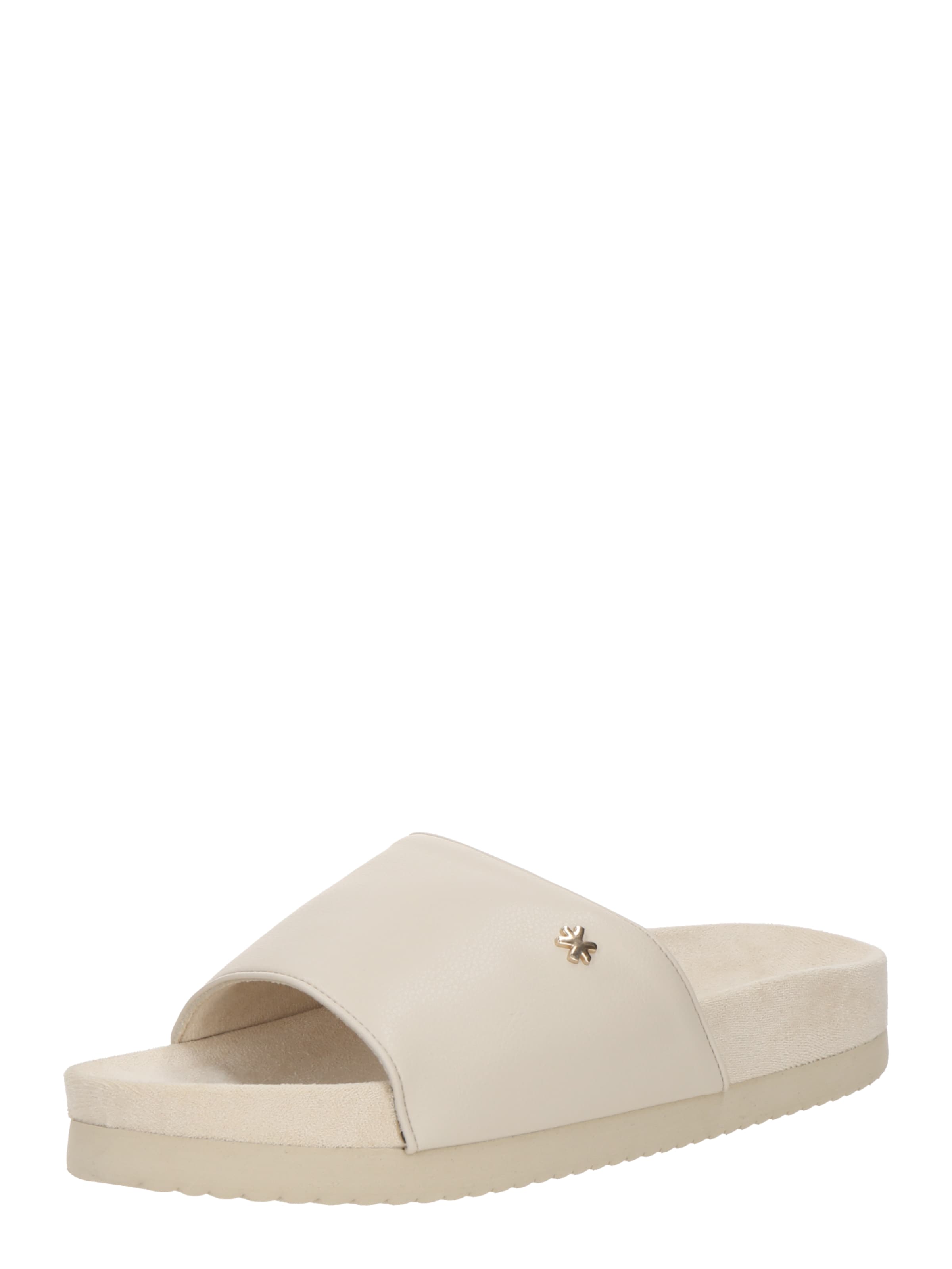 FLIP*FLOP Mules 'CLASSY SALLY' in Beige: front