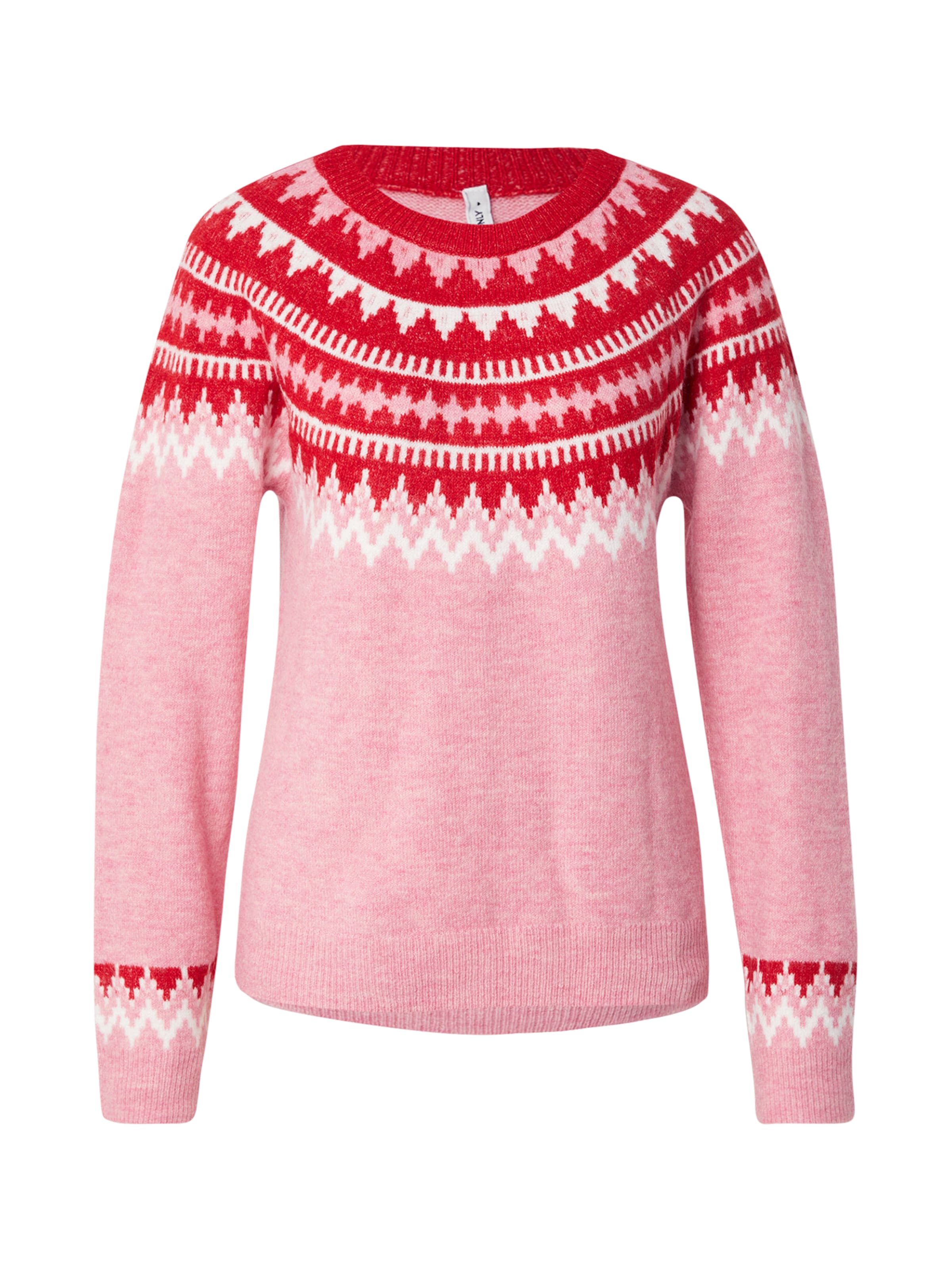 Pull-over ONLY en rouge : devant