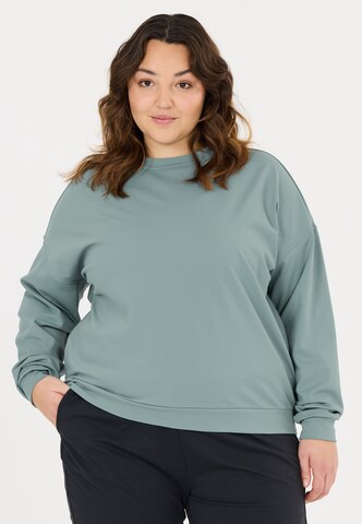 Q by Endurance Sportief sweatshirt 'Tianna' in Blauw: voorkant