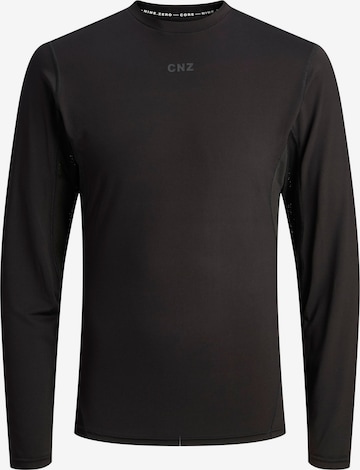 JACK & JONES Shirt 'JCOCNZ' in Black: front