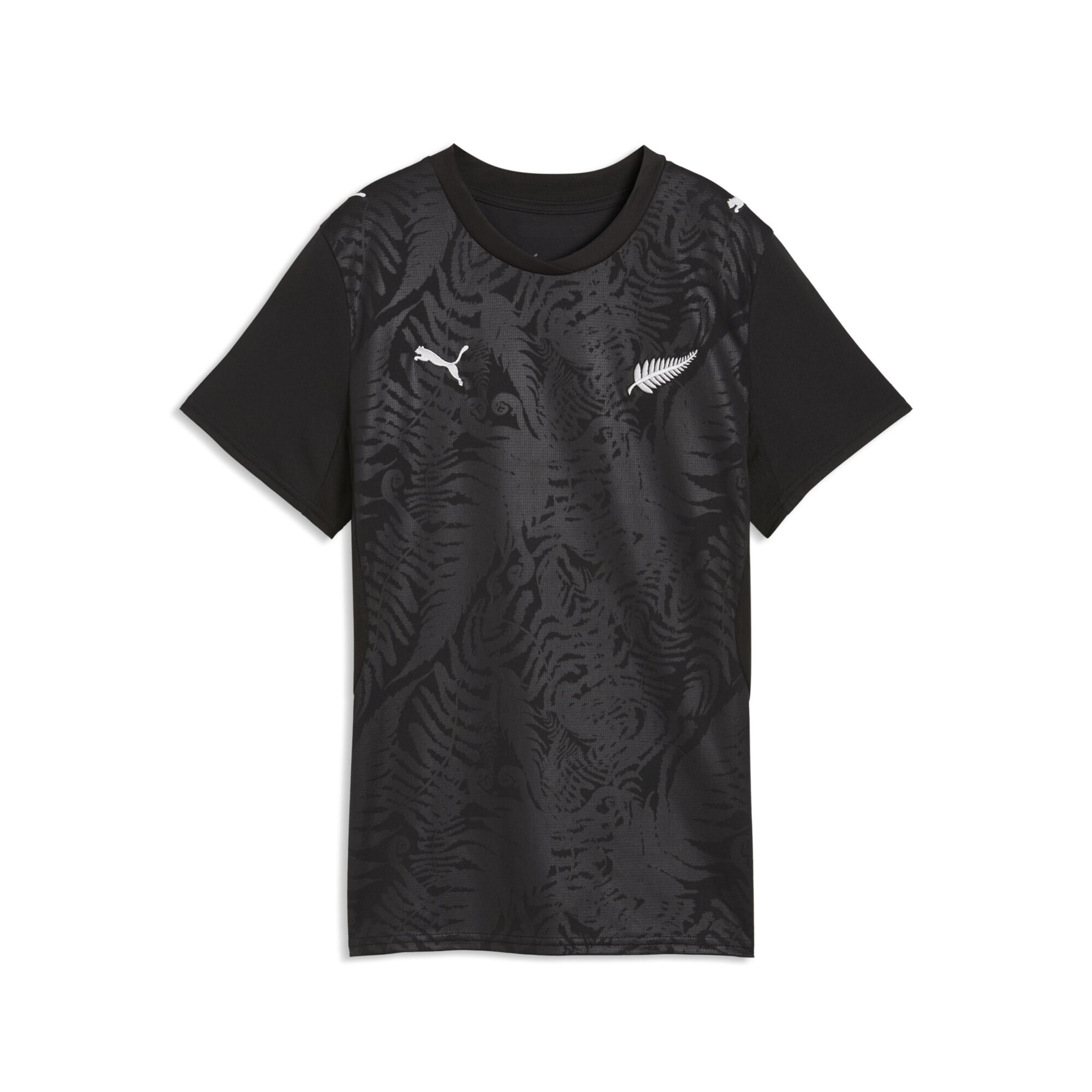 PUMA Tricot in Zwart: voorkant