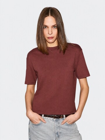 T-shirt 'T-Shirts' Ethiquet en rouge