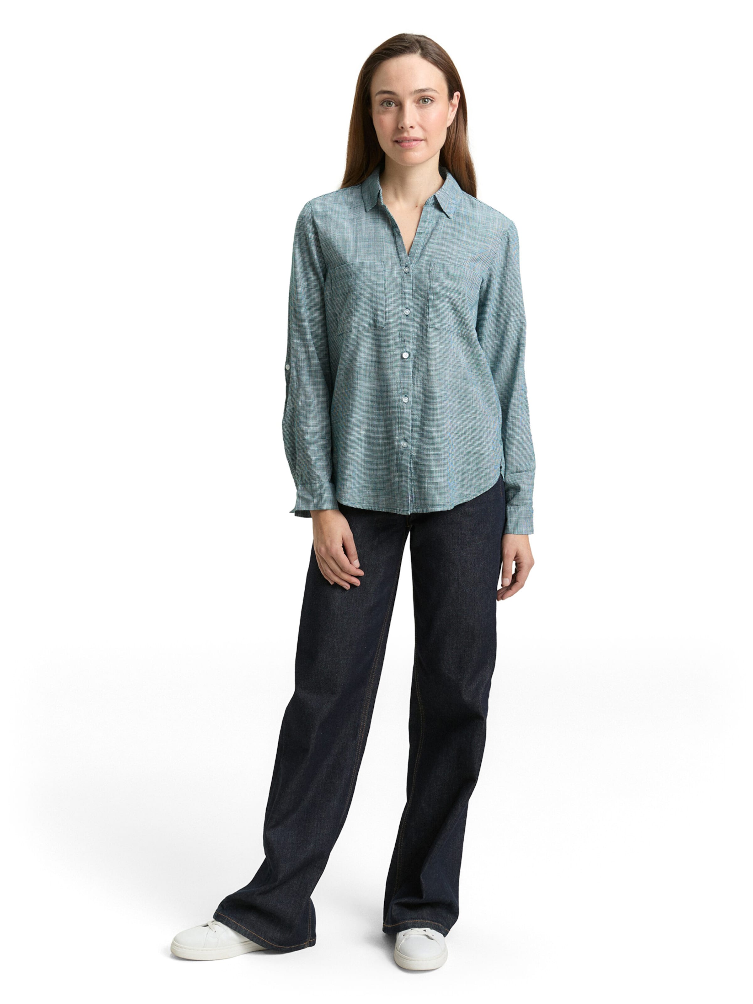 TOM TAILOR Blouse in Green