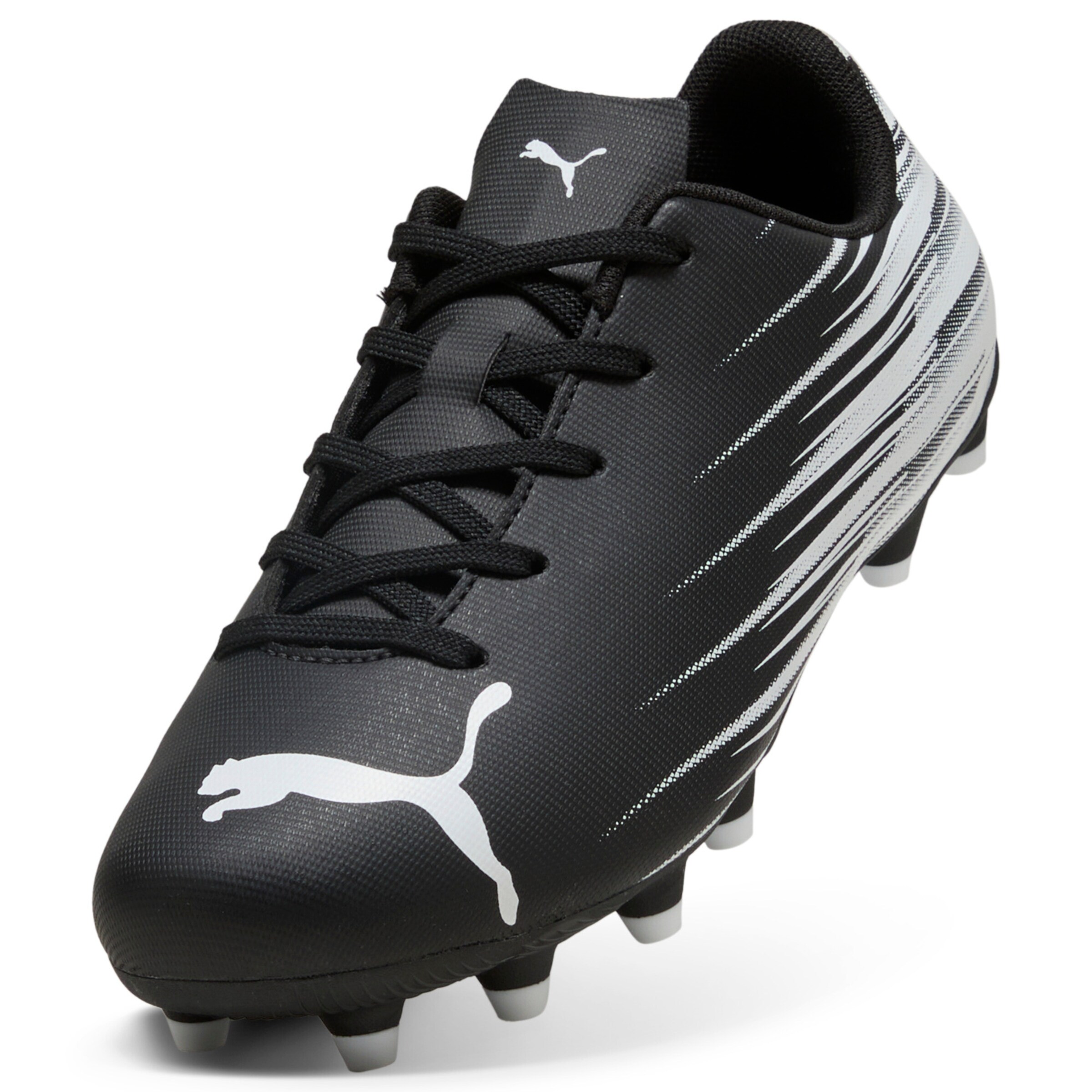 PUMA Athletic Shoes in Black: front