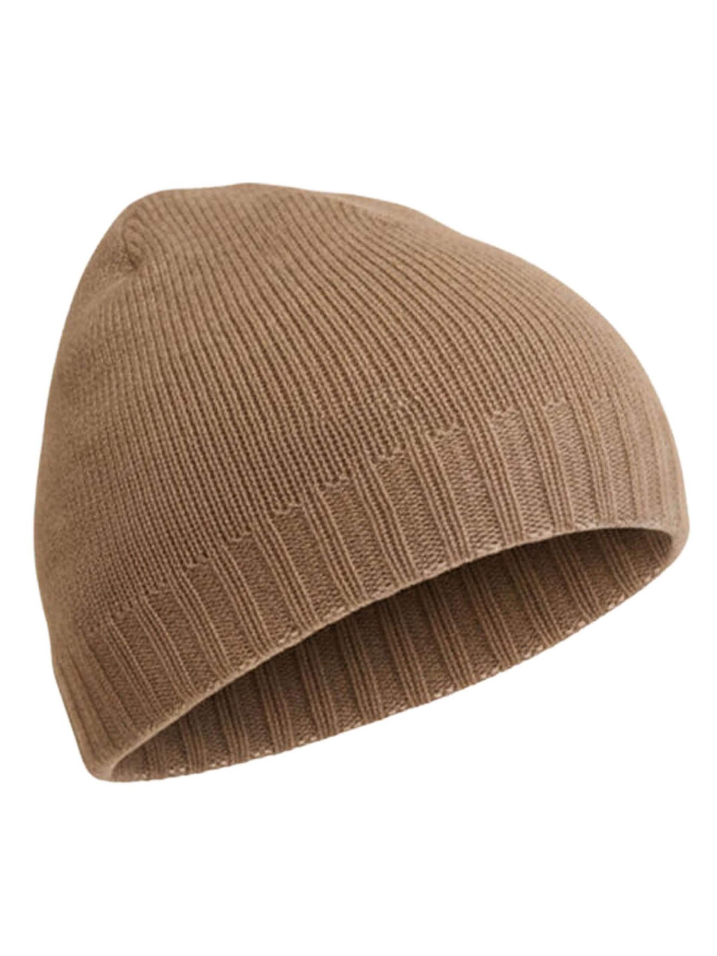 Bonnet Il Lanificio en beige : devant