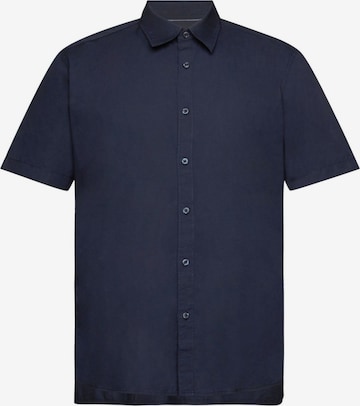 ESPRIT Slim fit Overhemd in Blauw: voorkant