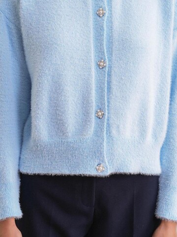 MixRay Gebreid vest 'Strickjacken' in Blauw