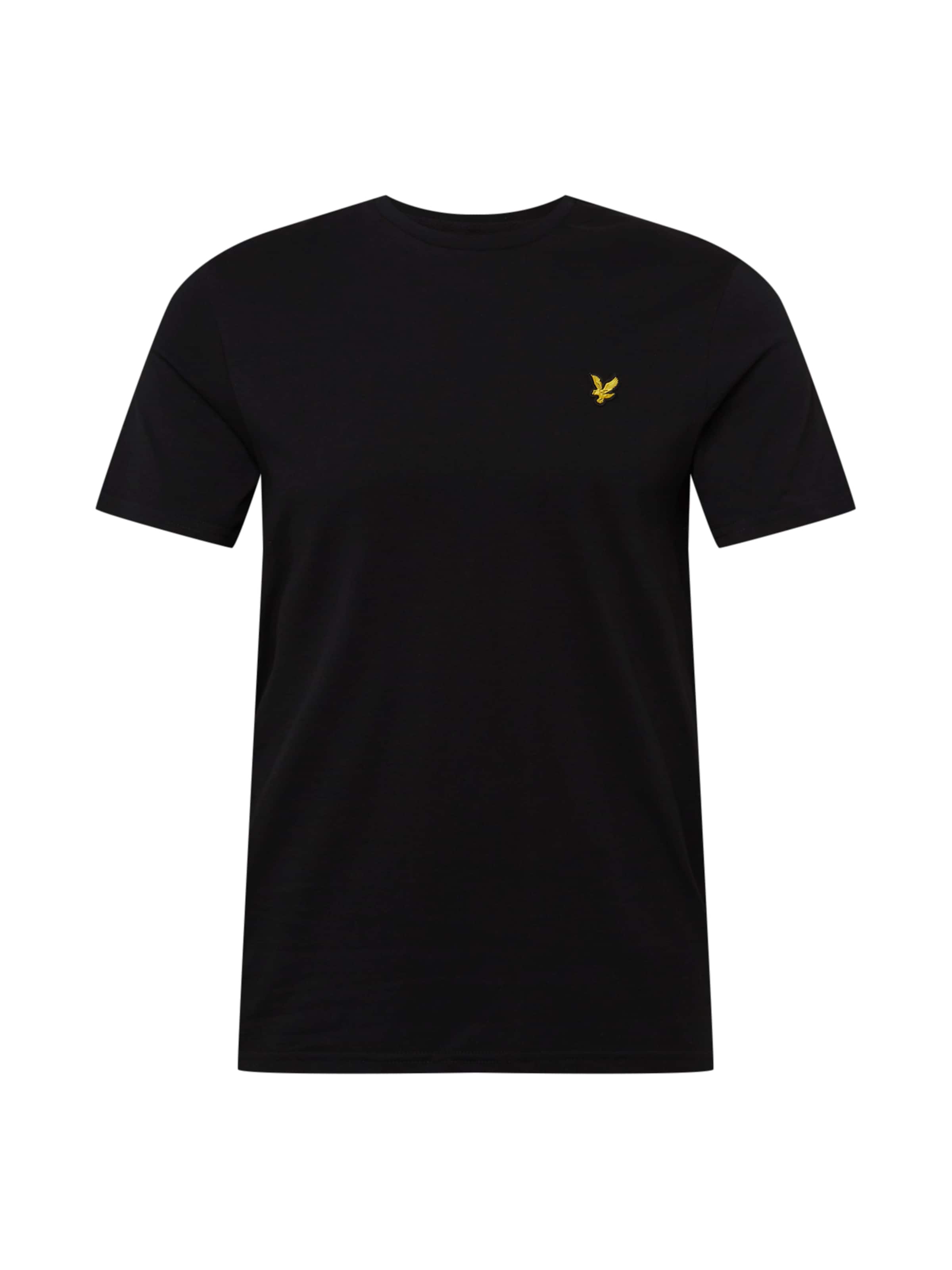 Lyle & Scott T-Shirt 'Plain' in Schwarz: Vorderseite