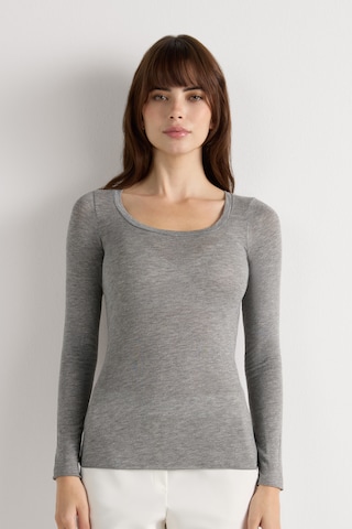 INTIMISSIMI Shirt 'Ultralight' in Grey: front